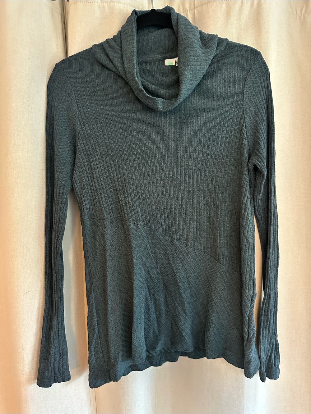 Aventura Ribbed Cowl Neck Lightweight Sweater